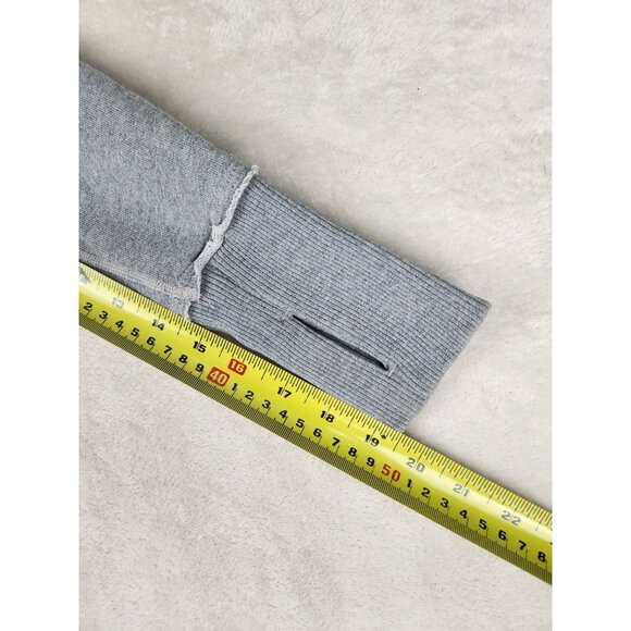 Lululemon Athletica Women’s Effortless Hoodie Gray Drawstring Sweatshirt 8 - Picture 11 of 11